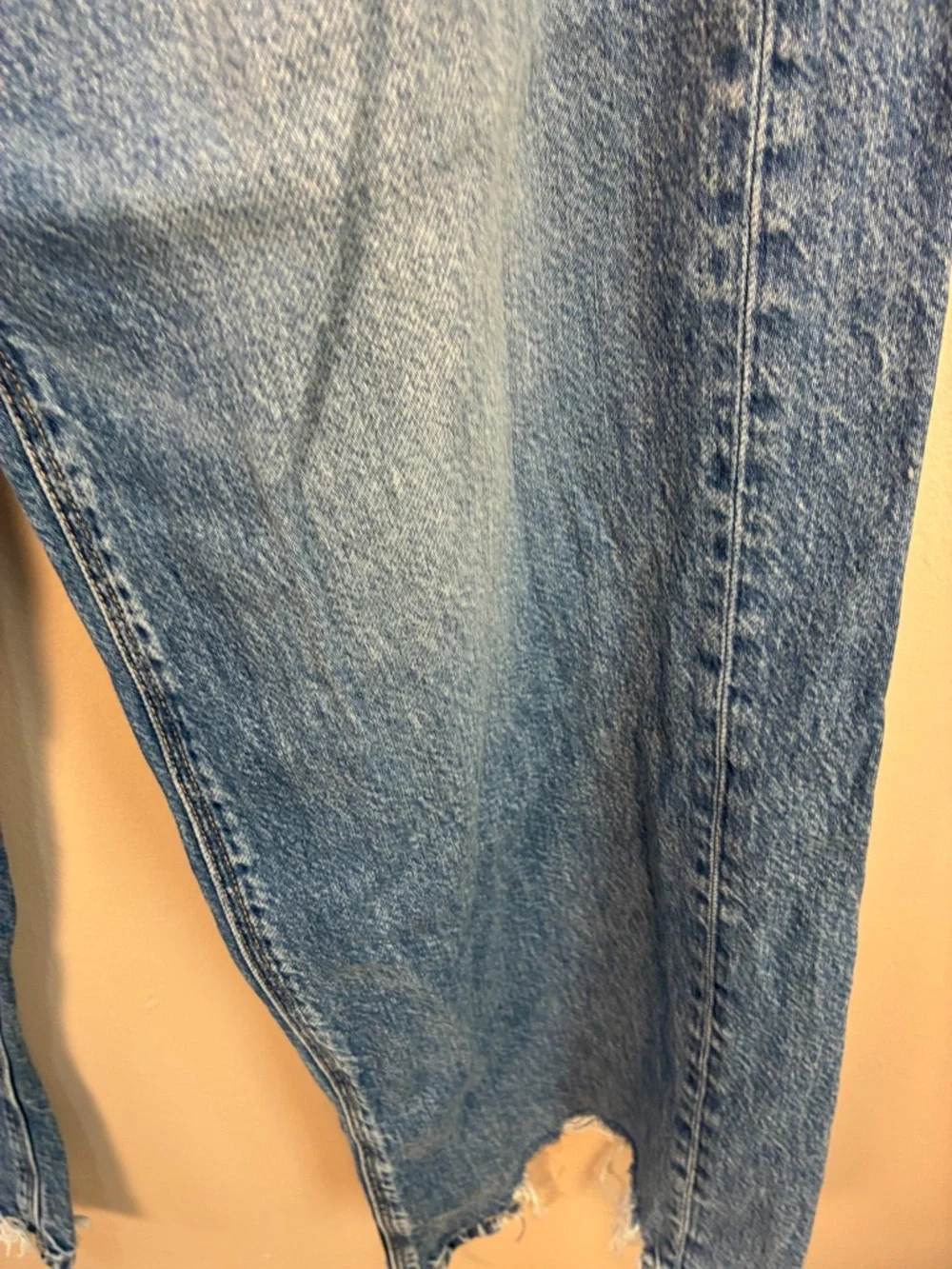 American Eagle Super High Rise Baggy Wide Leg Jeans - Picture 7 of 13